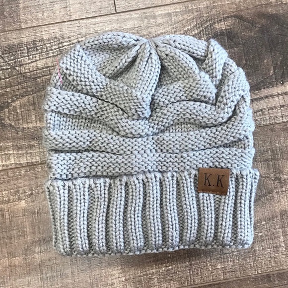 KK Slouch Beanie-Light Gray - Picture 1 of 1